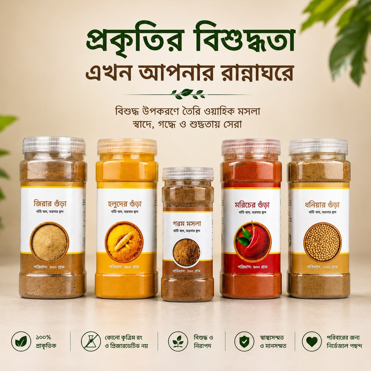 প্রিমিয়াম মসলা প্যাকেজ